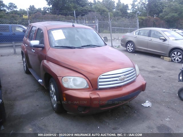 3GNDA23DX7S599346 - 2007 CHEVROLET HHR LT ORANGE photo 1