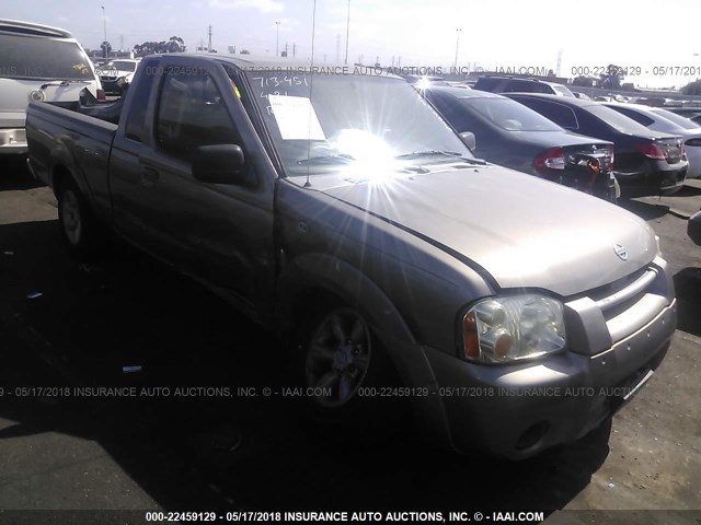 1N6DD26TX4C449657 - 2004 NISSAN FRONTIER KING CAB XE GRAY photo 1