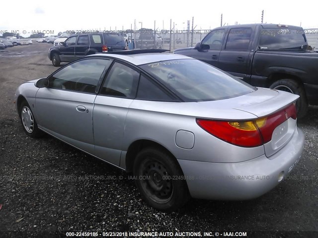1G8ZY12752Z204561 - 2002 SATURN SC2 GRAY photo 3