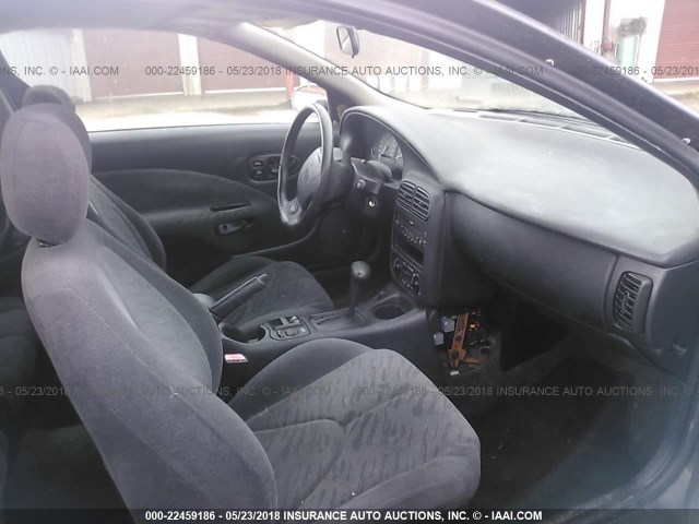 1G8ZY12752Z204561 - 2002 SATURN SC2 GRAY photo 5