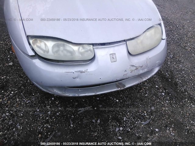 1G8ZY12752Z204561 - 2002 SATURN SC2 GRAY photo 6