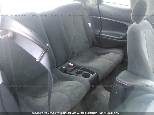 1G8ZY12752Z204561 - 2002 SATURN SC2 GRAY photo 8