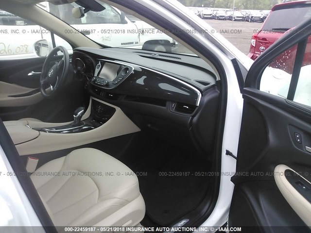 LRBFXDSA1HD148731 - 2017 BUICK ENVISION ESSENCE Սպիտակ լուսանկար 5