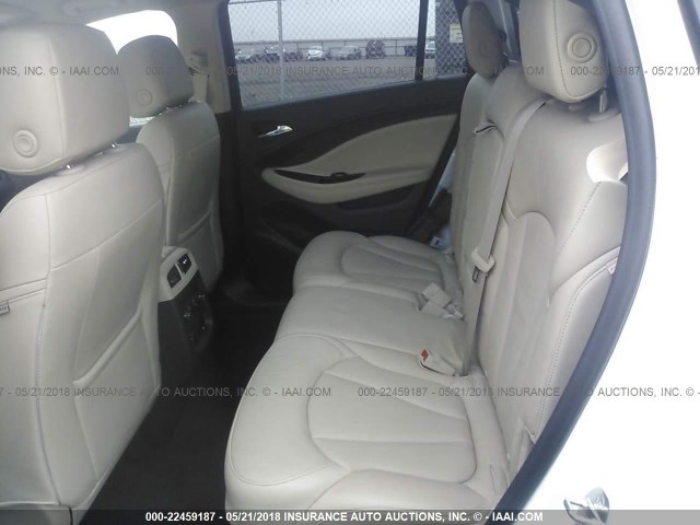 LRBFXDSA1HD148731 - 2017 BUICK ENVISION ESSENCE Սպիտակ լուսանկար 8