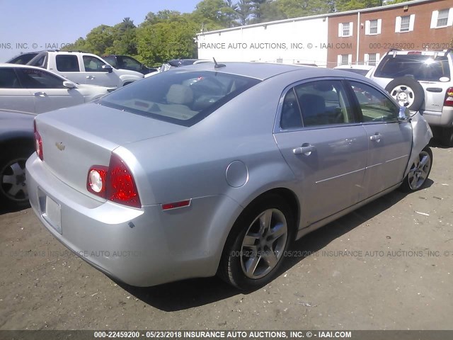 1G1ZG57B994199345 - 2009 CHEVROLET MALIBU LS 银色 照片 4
