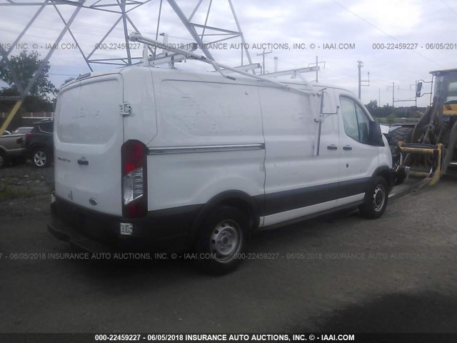 1FTYE1YM5GKB14561 - 2016 FORD TRANSIT T-150 WHITE photo 4