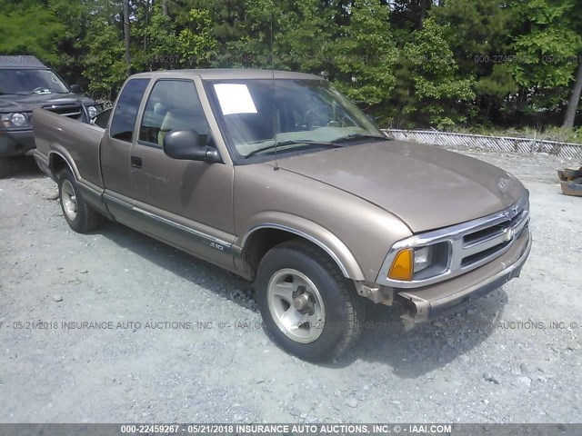 1GCCS19X8V8103074 - 1997 CHEVROLET S TRUCK S10 GOLD photo 1