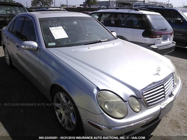 WDBUF70J63A281851 - 2003 MERCEDES-BENZ E 500 SILVER photo 6