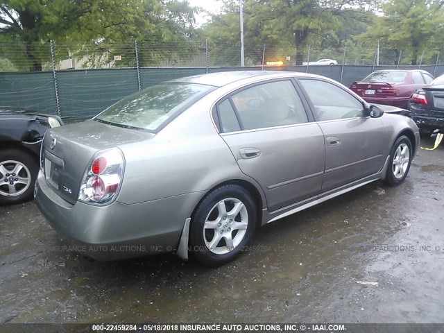 1N4AL11D25C347974 - 2005 NISSAN ALTIMA S/SL BROWN photo 4