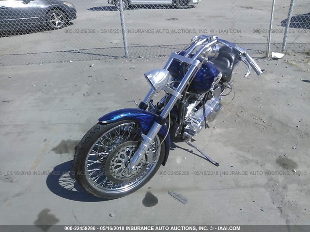 CA962525 - 2001 CUSTOM CUSTOM BUILT MOTORCYCLE  BLUE photo 2