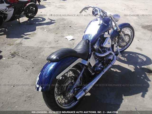 CA962525 - 2001 CUSTOM CUSTOM BUILT MOTORCYCLE  BLUE photo 4