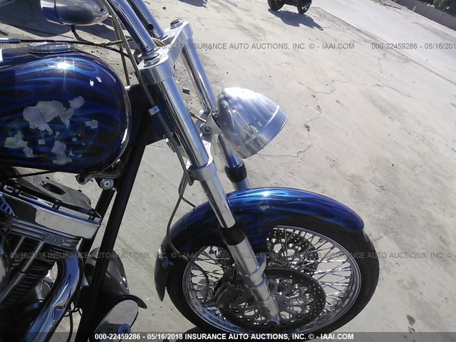 CA962525 - 2001 CUSTOM CUSTOM BUILT MOTORCYCLE  BLUE photo 5