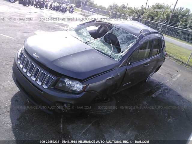 1C4NJDEB5GD594236 - 2016 JEEP COMPASS LATITUDE 灰色 照片 2
