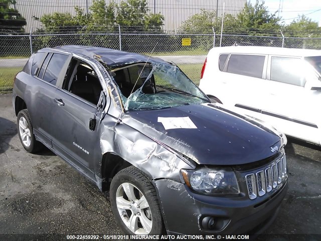 1C4NJDEB5GD594236 - 2016 JEEP COMPASS LATITUDE 灰色 照片 6