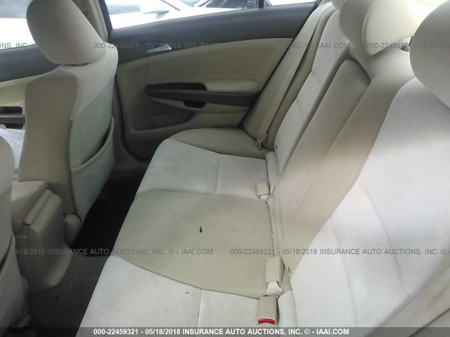 JHMCP26488C053844 - 2008 HONDA ACCORD LXP MAROON photo 8