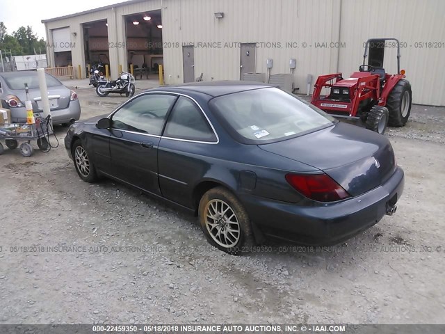 19UYA2259XL005292 - 1999 ACURA 3.0CL BLUE photo 3