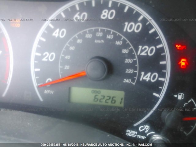 JTDBL40E99J033721 - 2009 TOYOTA COROLLA LE/XLE RED photo 7