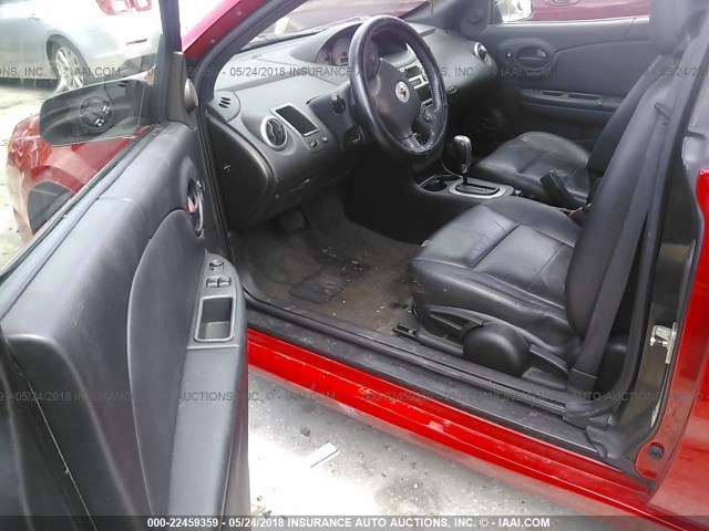1G8AW15B96Z178202 - 2006 SATURN ION LEVEL 3 RED photo 5