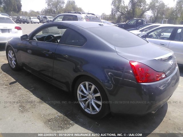 JN1CV6EK3BM210103 - 2011 INFINITI G37 SPORT GRAY photo 3