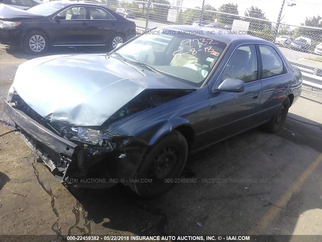 4T1BG22K21U809732 - 2001 TOYOTA CAMRY CE/LE/XLE GRAY photo 2