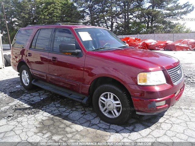 1FMRU15W13LC26738 - 2003 FORD EXPEDITION XLT RED photo 1