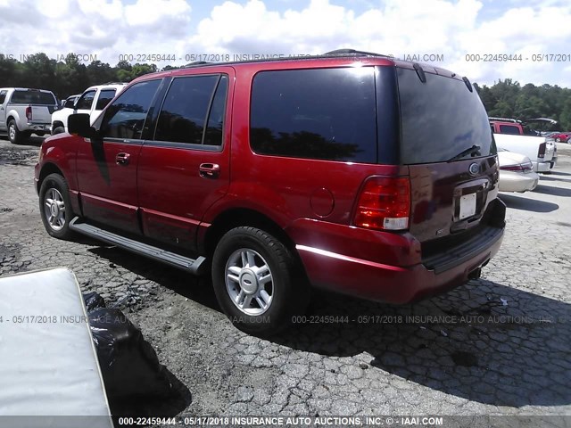 1FMRU15W13LC26738 - 2003 FORD EXPEDITION XLT RED photo 3