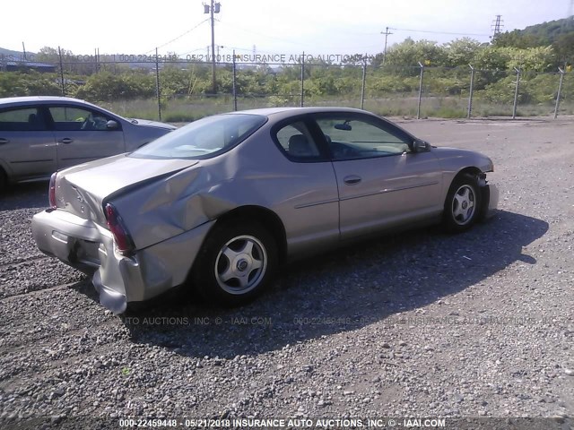 2G1WW12E139349498 - 2003 CHEVROLET MONTE CARLO LS GOLD photo 4