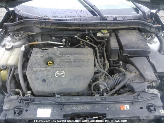 JM1BL1H51A1210186 - 2010 MAZDA 3 S SILVER photo 10