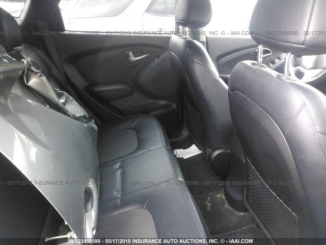 KM8JU3AC5BU204805 - 2011 HYUNDAI TUCSON GLS/LIMITED 银色 照片 8