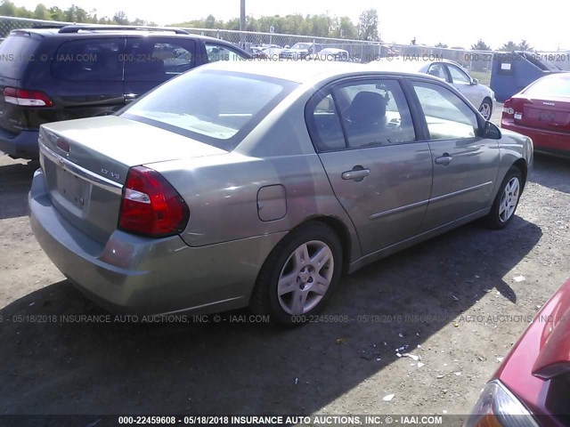 1G1ZT53866F236888 - 2006 CHEVROLET MALIBU LT GREEN photo 4