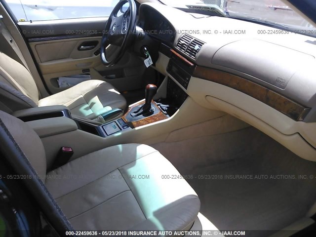 WBADT43441GX26156 - 2001 BMW 525 I AUTOMATIC BLACK photo 5