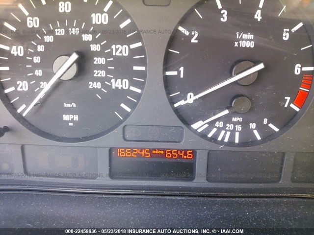 WBADT43441GX26156 - 2001 BMW 525 I AUTOMATIC BLACK photo 7