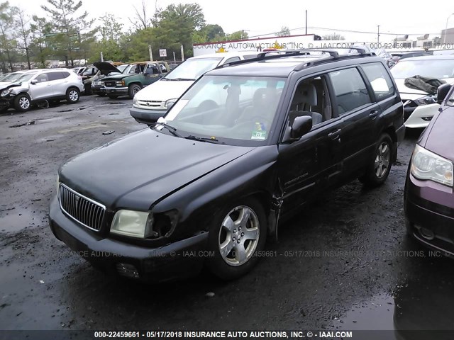 JF1SF65671H758854 - 2001 SUBARU FORESTER S 黑色 照片 2