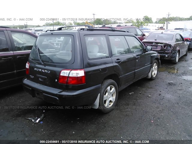 JF1SF65671H758854 - 2001 SUBARU FORESTER S 黑色 照片 4