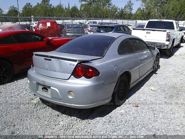 4B3AG42G74E139147 - 2004 DODGE STRATUS SXT SILVER photo 6