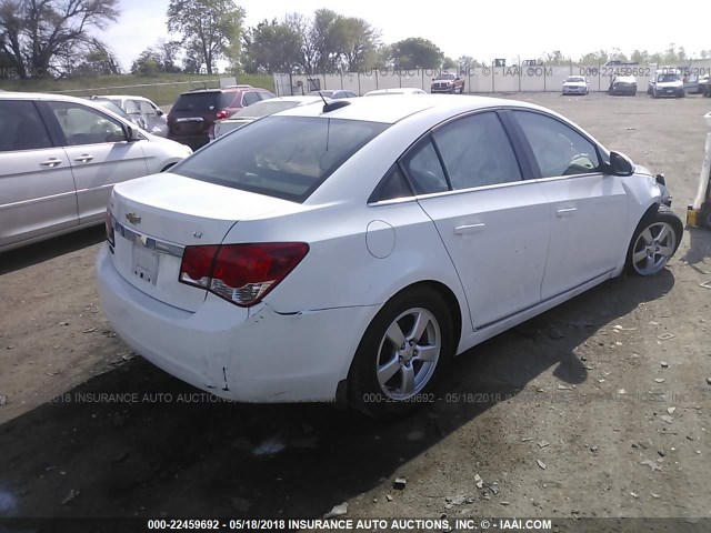 1G1PE5SB5G7153804 - 2016 CHEVROLET CRUZE LIMITED LT WHITE photo 4