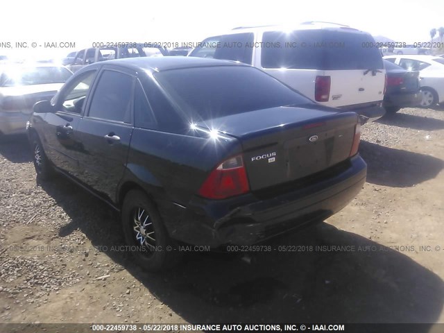 1FAFP34N17W342244 - 2007 FORD FOCUS ZX4/S/SE/SES 黑色 照片 3