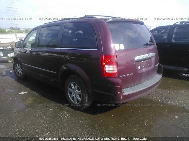 2A8HR54169R567026 - 2009 CHRYSLER TOWN & COUNTRY TOURING BURGUNDY photo 3