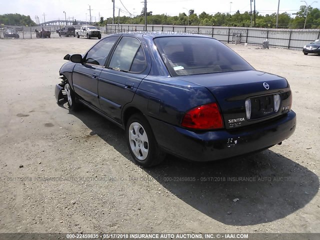 3N1CB51D06L605088 - 2006 NISSAN SENTRA 1.8/1.8S Dark Blue photo 3