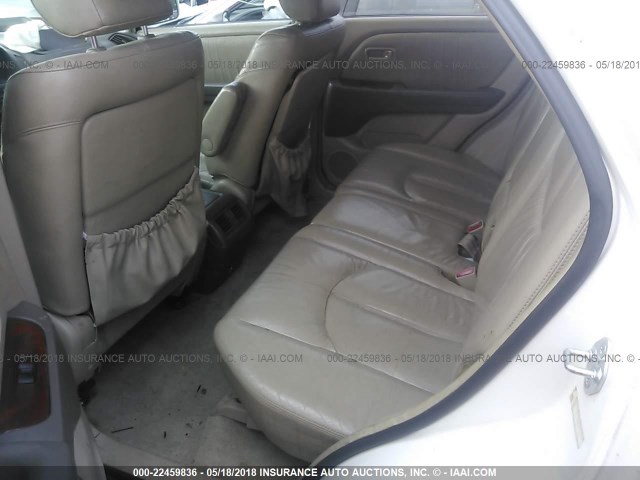 JT6GF10U5Y0072739 - 2000 LEXUS RX 300 WHITE photo 8