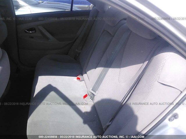 4T4BF3EK6AR041988 - 2010 TOYOTA CAMRY SE/LE/XLE 银色 照片 8