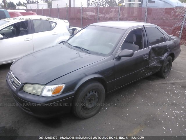 4T1BG22KX1U859245 - 2001 TOYOTA CAMRY CE/LE/XLE 灰色 照片 2