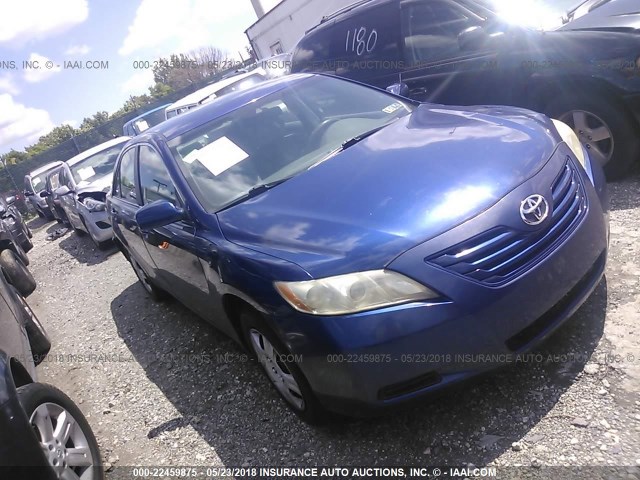 4T1BE46K77U010002 - 2007 TOYOTA CAMRY NEW GENERAT CE/LE/XLE/SE BLUE photo 1