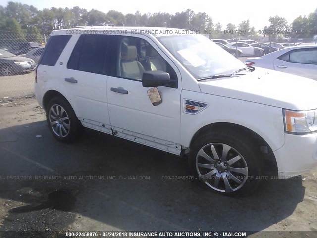 SALFT24N78H111802 - 2008 LAND ROVER LR2 HSE TECHNOLOGY WHITE photo 6