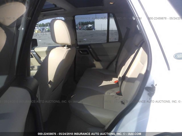 SALFT24N78H111802 - 2008 LAND ROVER LR2 HSE TECHNOLOGY WHITE photo 8