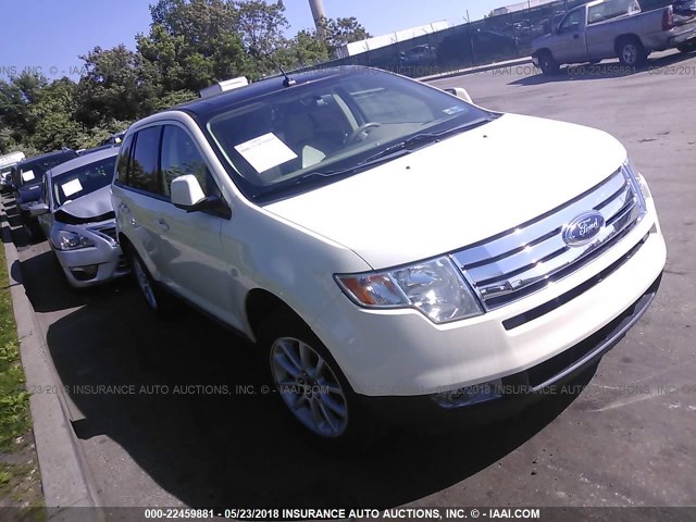 2FMDK49C47BB56353 - 2007 FORD EDGE SEL PLUS WHITE photo 1