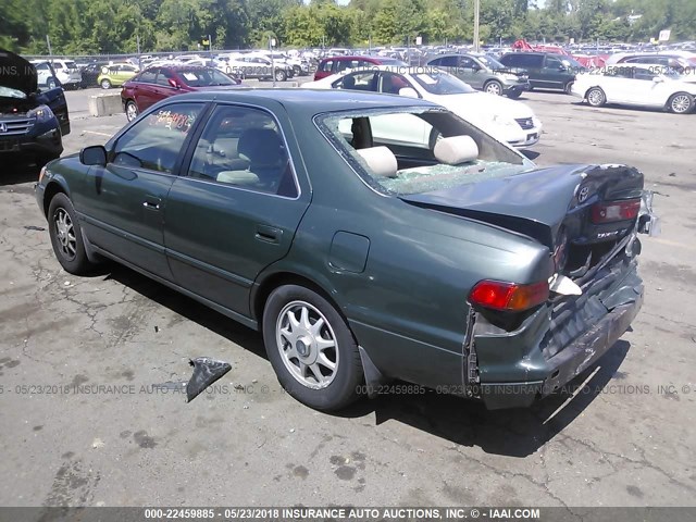4T1BG22K7XU881079 - 1999 TOYOTA CAMRY CE/LE/XLE GREEN photo 3