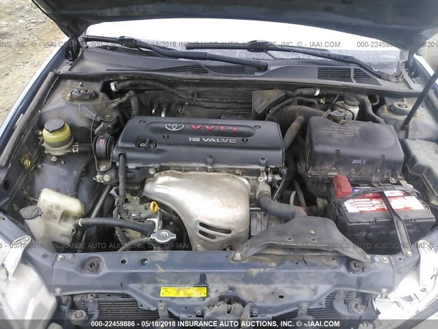 4T1BE32K33U719567 - 2003 TOYOTA CAMRY LE/XLE/SE ლურჯი ფოტო 10