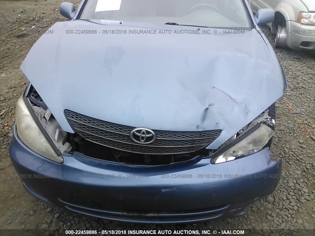 4T1BE32K33U719567 - 2003 TOYOTA CAMRY LE/XLE/SE ლურჯი ფოტო 6