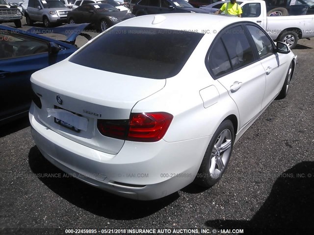 WBA3B5C54DF593129 - 2013 BMW 328 XI SULEV WHITE photo 4